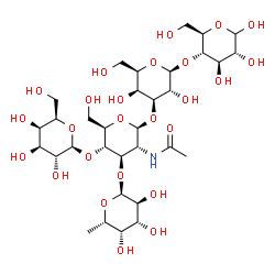 ChemSpider 2D Image | LNF III | C32H55NO25