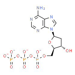 ChemSpider 2D Image | dATP(4-) | C10H12N5O12P3