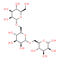 ChemSpider 2D Image | alpha-D-Manp-(1->6)-alpha-D-Manp-(1->6)-D-Manp | C18H32O16