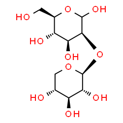 ChemSpider 2D Image | beta-D-Xylp-(1->2)-D-Manp | C11H20O10