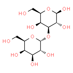 ChemSpider 2D Image | alpha-D-Galp-(1->3)-beta-D-Galp | C12H22O11