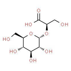ChemSpider 2D Image | 2-O-(alpha-D-glucopyranosyl)-D-glyceric acid | C9H16O9