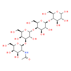 ChemSpider 2D Image | globo-N-tetraose | C26H45NO21