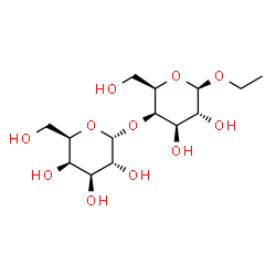 ChemSpider 2D Image | alpha-D-Gal-(1->4)-beta-D-Gal-OEt | C14H26O11