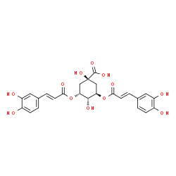 ChemSpider 2D Image | Isochlorogenic acid A | C25H24O12