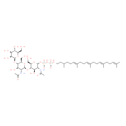 ChemSpider 2D Image | beta-D-Mannopyranosyl-(1->4)-2-acetamido-2-deoxy-beta-D-glucopyranosyl-(1->4)-2-acetamido-2-deoxy-1-O-{hydroxy[(hydroxy{[(6E,10E,14E)-3,7,11,15,19-pentamethyl-6,10,14,18-icosatetraen-1-yl]oxy}phosphor
yl)oxy]phosphoryl}-alpha-D-glucopyranose | C47H82N2O22P2