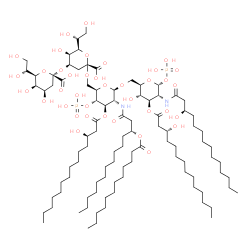 ChemSpider 2D Image | (KDO)2-(lauroyl)-lipid IVA | C96H176N2O38P2