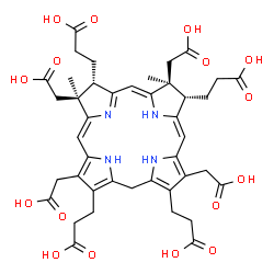 ChemSpider 2D Image | precorrin-2 | C42H48N4O16