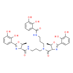 ChemSpider 2D Image | Vibriobactin | C35H39N5O11