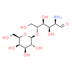 ChemSpider 2D Image | lactosamine | C12H23NO10
