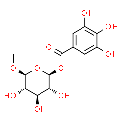ChemSpider 2D Image | Glucogallin | C13H16O10