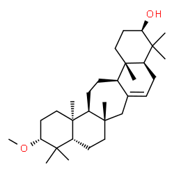 ChemSpider 2D Image | (3R,4aS,7aS,9aS,11R,13aS,13bS,15aR,15bS)-11-Methoxy-4,4,7a,10,10,13a,15b-heptamethyl-2,3,4,4a,5,7,7a,8,9,9a,10,11,12,13,13a,13b,14,15,15a,15b-icosahydro-1H-naphtho[2',1':4,5]cyclohepta[1,2-a]naphthale
n-3-ol | C31H52O2
