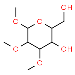 ChemSpider 2D Image | Methyl 2,3-di-O-methylhexopyranoside | C9H18O6