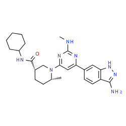 ChemSpider 2D Image | GSK2334470 | C25H34N8O