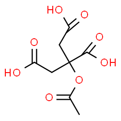 ChemSpider 2D Image | CITRIC ACID ACETATE | C8H10O8