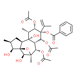 ChemSpider 2D Image | Trigonosin D | C33H42O12