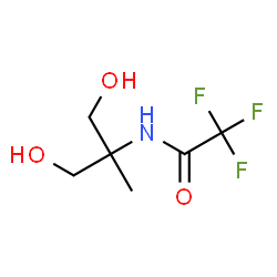 ChemSpider 2D Image | N-(1,3-Dihydroxy-2-methyl-2-propanyl)-2,2,2-trifluoroacetamide | C6H10F3NO3
