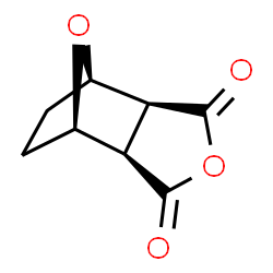 ChemSpider 2D Image | (1R,2R,6S,7R)-4,10-Dioxatricyclo[5.2.1.0~2,6~]decane-3,5-dione | C8H8O4