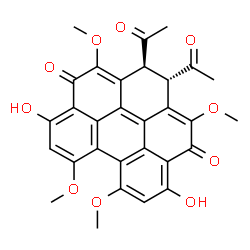 ChemSpider 2D Image | Elsinochrome A | C30H24O10