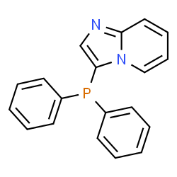 ChemSpider 2D Image | 3-(Diphenylphosphino)imidazo[1,2-a]pyridine | C19H15N2P