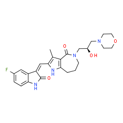 ChemSpider 2D Image | HENATINIB | C25H29FN4O4