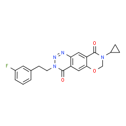ChemSpider 2D Image | tulrampator | C20H17FN4O3