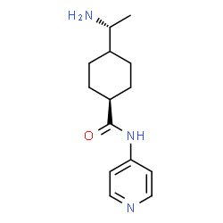 ChemSpider 2D Image | 4-[(1R)-1-Aminoethyl]-N-(4-pyridinyl)cyclohexanecarboxamide | C14H21N3O
