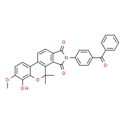 ChemSpider 2D Image | Ampkinone | C31H23NO6