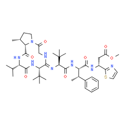 ChemSpider 2D Image | Bottromycin A2 | C42H62N8O7S