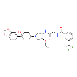 ChemSpider 2D Image | INCB 3344 | C29H34F3N3O6