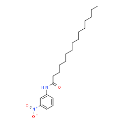 ChemSpider 2D Image | N-(3-Nitrophenyl)pentadecanamide | C21H34N2O3