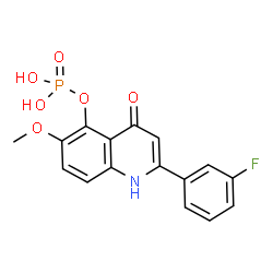 ChemSpider 2D Image | Foslinanib | C16H13FNO6P