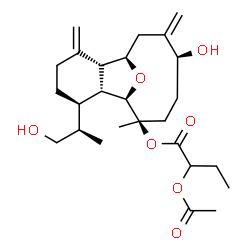 ChemSpider 2D Image | Hirsutalin D, (rel)- | C26H40O7