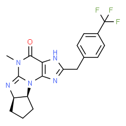 ChemSpider 2D Image | SCH-51866 | C19H18F3N5O