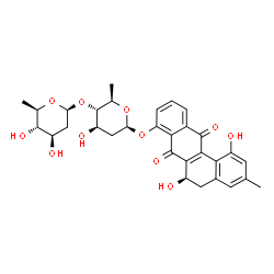 ChemSpider 2D Image | Landomycin F | C31H34O11