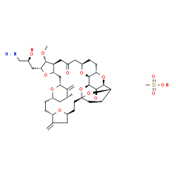 ChemSpider 2D Image | Eribulin mesylate | C41H63NO14S