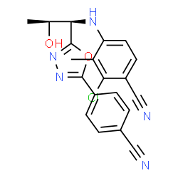 ChemSpider 2D Image | RAD140 | C20H16ClN5O2