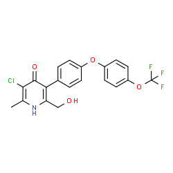 ChemSpider 2D Image | GSK-932121 | C20H15ClF3NO4