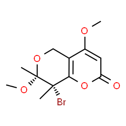 ChemSpider 2D Image | bromomethylchlamydosporol A | C12H15BrO5