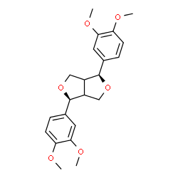 ChemSpider 2D Image | (7S,7'S,8R,8'R)-eudesmin | C22H26O6
