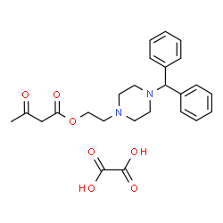 ChemSpider 2D Image | Oxalic acid | C25H30N2O7
