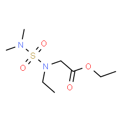 ChemSpider 2D Image | Ethyl N-(dimethylsulfamoyl)-N-ethylglycinate | C8H18N2O4S