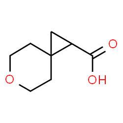 ChemSpider 2D Image | 6-Oxaspiro[2.5]octane-1-carboxylic acid | C8H12O3
