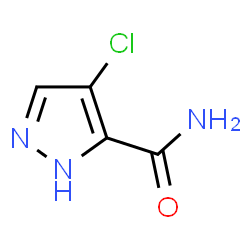 ChemSpider 2D Image | 4-chloro-1H-pyrazole-3-carboxamide | C4H4ClN3O