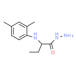 ChemSpider 2D Image | 2-[(2,4-Dimethylphenyl)amino]butanehydrazide | C12H19N3O