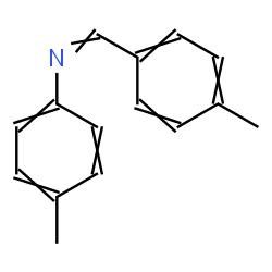 ChemSpider 2D Image | (E)-N,1-Bis(4-methylphenyl)methanimine | C15H15N