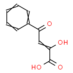 ChemSpider 2D Image | 2-Hydroxy-4-oxo-4-phenyl-2-butenoic acid | C10H8O4