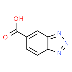 ChemSpider 2D Image | 3aH-Benzotriazole-6-carboxylic acid | C7H5N3O2