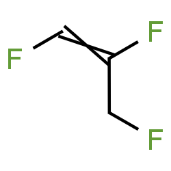 ChemSpider 2D Image | 1,2,3-Trifluoro-1-propene | C3H3F3