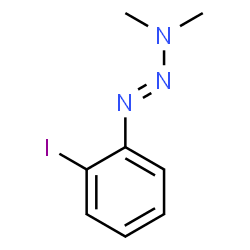 ChemSpider 2D Image | (1E)-1-(2-Iodophenyl)-3,3-dimethyl-1-triazene | C8H10IN3